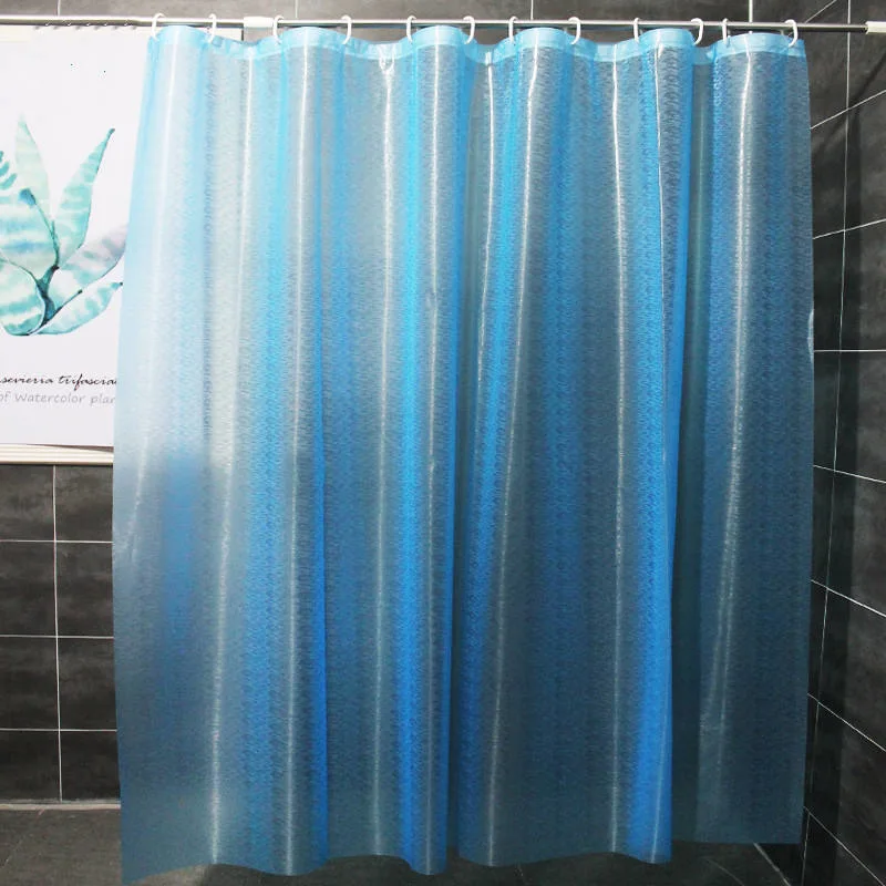 Wholesale Bathroom Fancy EVA PEVA Shower Curtain with Printing