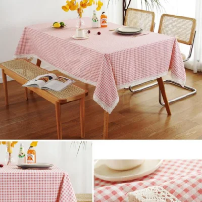 Printing Cotton Fabric Oblong Table Cloth